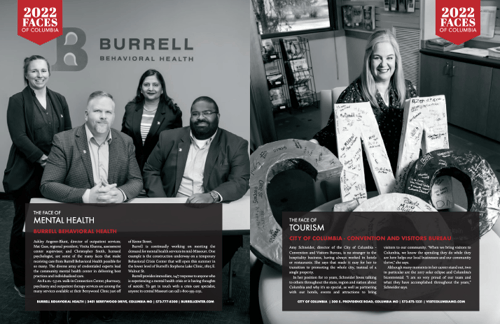 Faces of Columbia Burrell and CVB