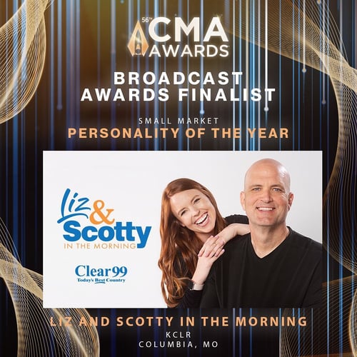 Liz & Scotty CMA Broadcast Finalist