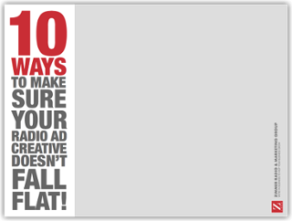 10 Ways to Make Sure Your Radio Ad Creative Doesn't Fall Flat!